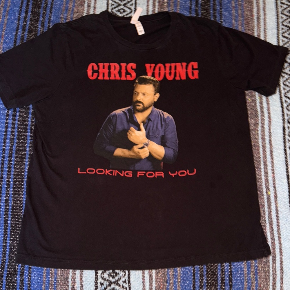 Chris Young Concert Tee Shirt